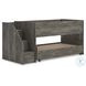 Frandern Gray Twin Over Twin Loft Bed