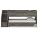 Frandern Gray Twin Over Twin Loft Bed