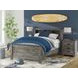 Frandern Rusti Warm Gray Full Bookcase Headboard