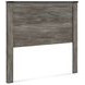 Frandern Rusti Warm Gray Full Panel Headboard