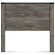 Frandern Rusti Warm Gray Full Panel Headboard