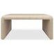 Bridge The Gap Oatmeal Upholstered Rectangular Cocktail Table