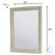 Blue Isles Aged Ivory Rectangular Dresser Mirror