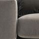 Felix Green Upholstered Swivel Lounge Chair with Pillow