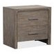 Westbourne Dark Umber 2 Drawer Nightstand with USB Charging