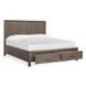 Westbourne Dark Umber King Storage Panel Bed