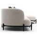 Madera Oatmeal 3 Piece Modular RAF Chaise Sectional with Pillows
