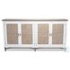 Hearthwood Sea Drift and White 4 Door Credenza