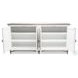 Hearthwood Sea Drift and White 4 Door Credenza