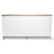 Hearthwood Sea Drift and White 4 Door Credenza
