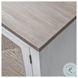 Hearthwood Sea Drift and White 4 Door Credenza