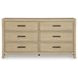 Calmoro Gray Wash and White Upholstered Bookcase Storage Panel Bedroom Set with USB Charging