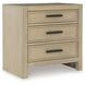 Calmoro Gray Wash and White Upholstered Bookcase Storage Panel Bedroom Set with USB Charging