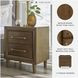 Lyncott Medium Brown 2 Drawer Nightstand