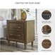Lyncott Medium Brown 2 Drawer Nightstand