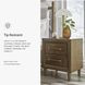 Lyncott Medium Brown 2 Drawer Nightstand
