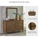 Lyncott Medium Brown Dresser with Mirror