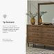 Lyncott Medium Brown Dresser with Mirror