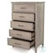 Harborview Glazed Driftwood 5 Drawer Chest