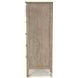 Harborview Glazed Driftwood 5 Drawer Chest