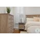 Harborview Glazed Driftwood King Bed with Storage