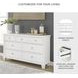 Fortman White Dresser