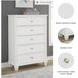 Fortman White Drawer Chest