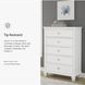 Fortman White Drawer Chest