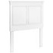 Fortman White Twin Storage Panel Bed