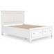 Fortman White Storage Panel Bedroom Set