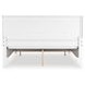 Fortman White California King Storage Panel Bed