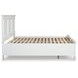 Fortman White King Storage Panel Bed
