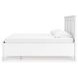Fortman White King Storage Panel Bed