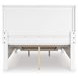 Fortman White Full Storage Panel Bed