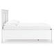 Fortman White Full Storage Panel Bed