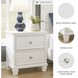 Fortman White Nightstand