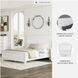Fortman White Queen Panel Bed