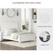 Fortman White Full Panel Bed