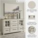 Shaybrock Antique White And Brown Dresser