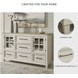 Shaybrock Antique White And Brown Dresser