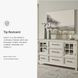 Shaybrock Antique White And Brown Dresser
