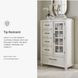 Shaybrock Antique White And Brown Door Chest