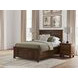 Danabrin Brown Full Storage Panel Bed