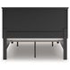 Lanolee Black Queen Storage Panel Bed