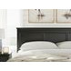 Lanolee Black California King Storage Panel Bed