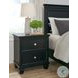 Lanolee Black Nightstand