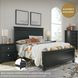 Lanolee Black Full Panel Bed