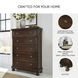 Porter Rustic Brown Drawer Chest