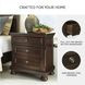 Porter Rustic Brown 2 Drawer Nightstand