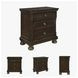 Porter Rustic Brown 2 Drawer Nightstand